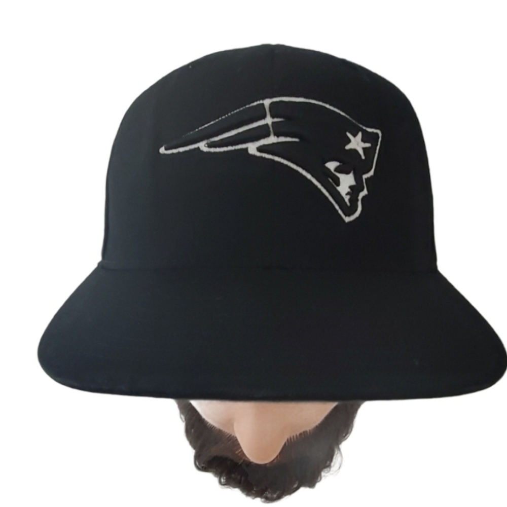 210 Fitted New England NFL Baseball Hat Cap Black